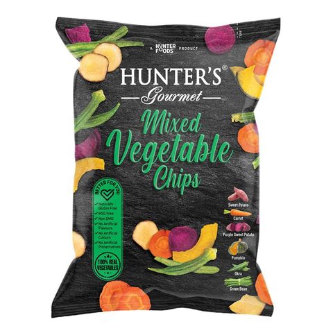 Hunter's Gourmet Mixed Vegetable Chips 75g