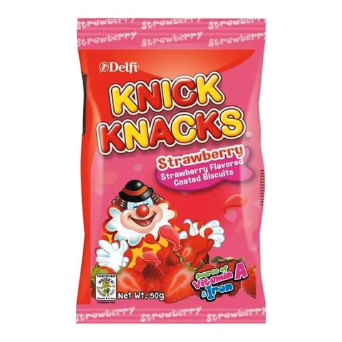 Delfi Knick Knacks Strawberry 50g
