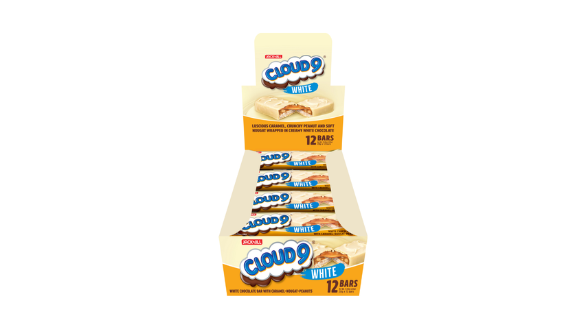 Jack 'n Jill Cloud 9 White Bar 12 x 28g