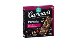Carman's Dark Choc & Cranberry Protein Bars 200g