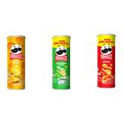 Pringles Potato Chips Snack Value Pack (Original, Sour Cream, Cheese 102g)