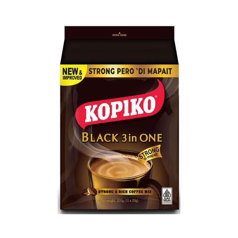 Kopiko Black Pouch 10 x 20g