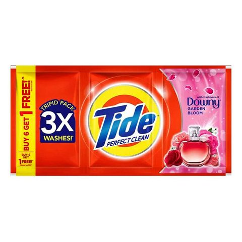 Tide Perfect Clean with Freshness of Downy Garden Bloom Tripid (Buy 6 Get 1 Free) 7 x 87g