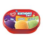 Selecta Ice Cream Birthday 3-in-1 Tubs Ube Mango Avocado 750ml