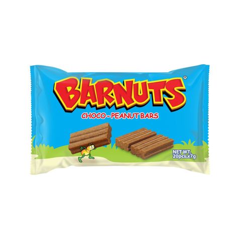 Barnuts Choco-peanut Bars 20 Pieces