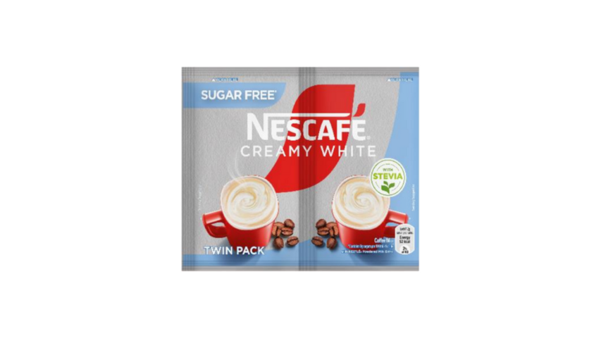 Nescafe Creamy White Twin Pack Sugar Free 2 x 11.2g