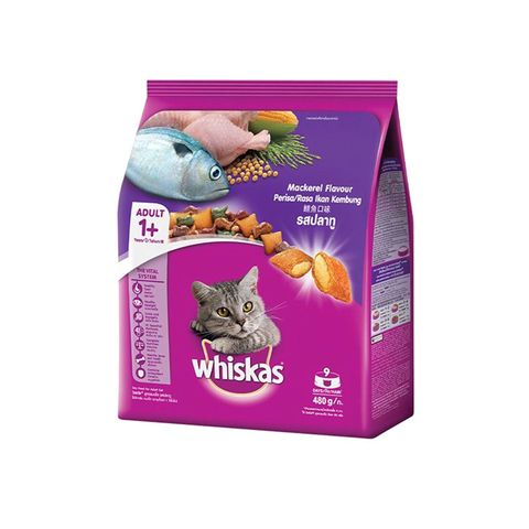 Whiskas Dry Mackerel 480g