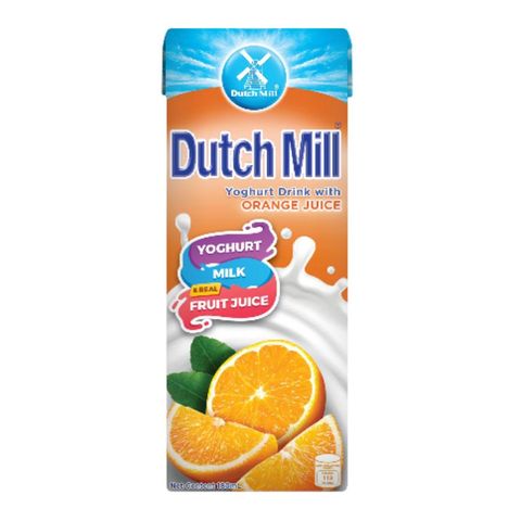 Dutch Mill Yogurt Drink with Orange Juice 180ml
