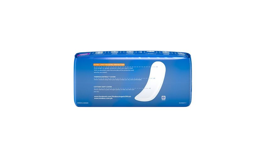 Modess Maternity Cottony Soft Non-wing Sanitary Napkin 7 Pieces