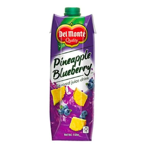 Del Monte Pineapple Blueberry Juice Drink Tetra 1L