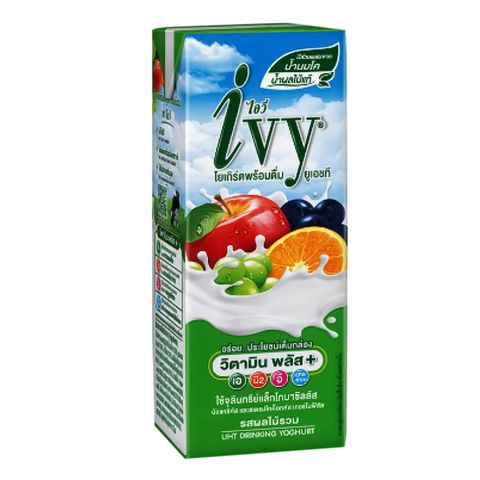 Ivy UHT Yoghurt Mixed Fruit 180ml
