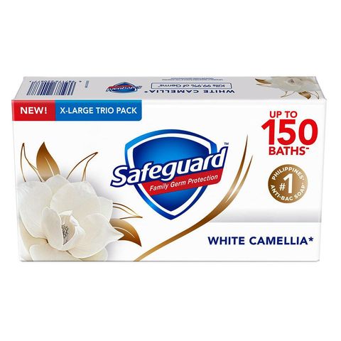 Safeguard Bar Soap White Camellia 3 x 160g