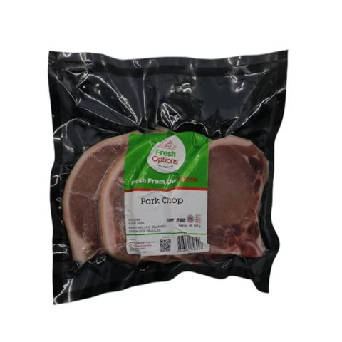 Fresh Options Porkchop 500-600 grams (Frozen)