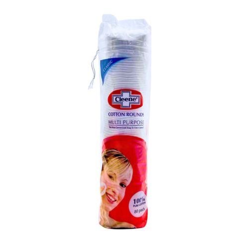Cleene Facial Cotton Round Classics 80 Pieces