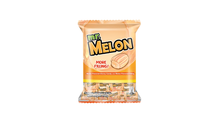 Rebisco Mr. Melon Chewy Melon Flavored Candy 20 x 5.3g