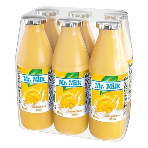 Mr. Milk Mango Yoghurt Flavored Milk Drink 80mL x6