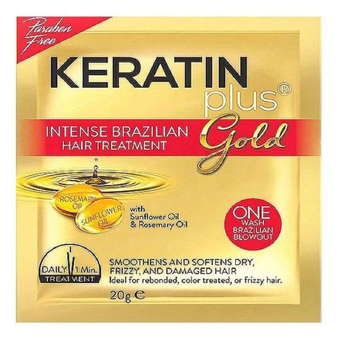 Keratin Plus Treatment with Sunflower Oil 20g x 6