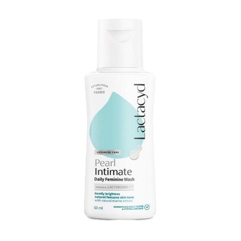 Lactacyd Pearl Intimate Feminine Wash Cleanser Brightening Soothing Comfort 60ml