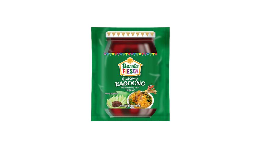 Barrio Fiesta Bagoong Sauteed Shrimp Paste Regular 50g