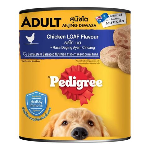 Pedigree Adult Cans Chicken Loaf Flavour 700g