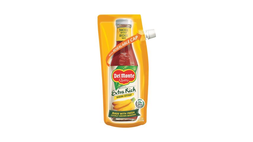 Del Monte Extra Rich Banana Ketchup Pouch 320g