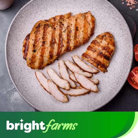 brightfarms Skinless chicken Breast Fillet 1kg (Frozen)