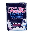 Femme Sanitary Napkins Overnight 4 Pieces