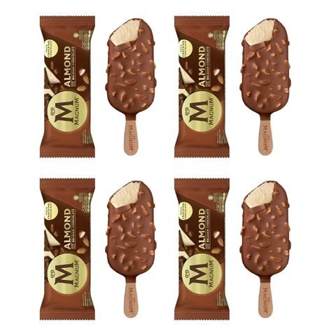 Magnum Almond Ice Cream Stick 80mL Quartet