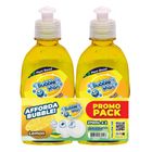 Bubble Man Dishwashing Liquid Lemon 2 x 270ml
