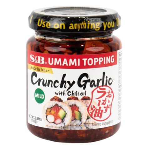 S&B Crunchy Garlic with Chili Oil 110g
