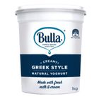 Bulla Greek Style Natural Yogurt 1kg