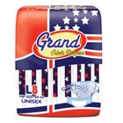 Grand Adult Diaper Pack (Large) 8 Pieces
