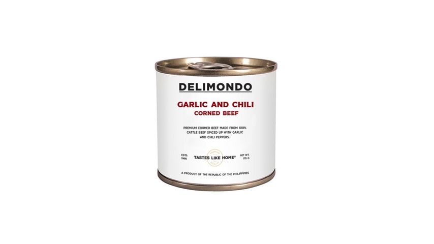 Delimondo Garlic and Chili Corned Beef 175g
