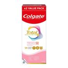 Colgate Total Active Prevention Antibacterial & Fluoride Toothpaste Sensitivity Gum Health (Twin Pack) 2 x 110g