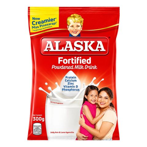 Alaska Fortified Powdered Milk Drink 300G