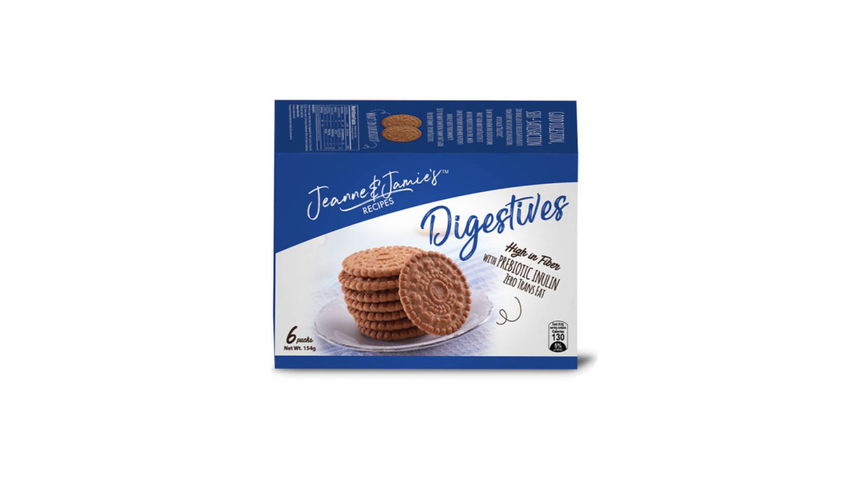 Jeanne & Jamie's Recipes Digestives 154g