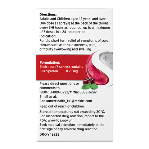 Strepsils Max Pro Direct Spray Sore Throat Solution 15ml