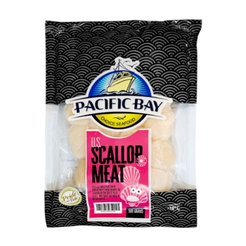 Pacific Bay US Scallops 500g (Frozen)