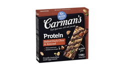 Carman's Salted Dark Choc & Almond Protein Bars 200g