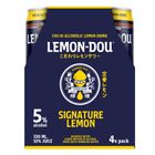 Lemon-Dou Signature Lemon Chu-hi 5% Alcohol Pack 4 x 330ml