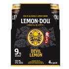 Lemon-Dou Devil Lemon Chu-hi 9% Alcohol Pack 4 x 330ml