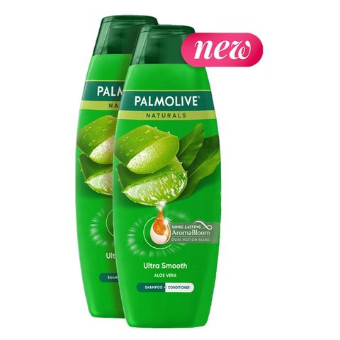 Palmolive Naturals Ultra Smooth Shampoo & Conditioner (Buy 1, Get 2nd at 50% Off) 2 x 180ml