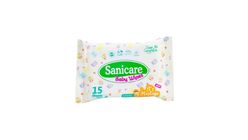 Sanicare It's Playtime Crisp Cucumber Scent Baby Wipes 15 Sheets