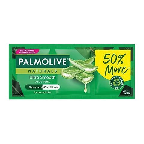 Palmolive Naturals Ultra Smooth Triple Sachet Shampoo 6 x 15ml