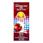 Ceelin Plus Ascorbic Acid Zinc Syrup Apple Flavor (100mg / 10mg Per 5ml) 250ml