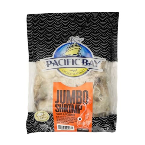 Pacific Bay Jumbo Shrimp 500g (Frozen)