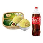 Selecta Avocado Dream 1.25L & Coca-Cola Regular Bottle 1.5L