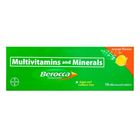 Berocca Energy Vitamins Effervescent Orange Tablets 10 Pieces
