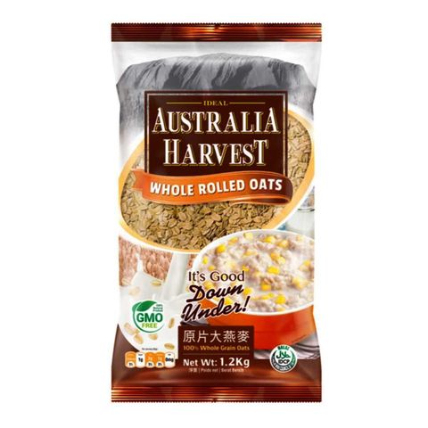 Ideal Australian Harvest Rolled Oats Pouch 1.2 kg