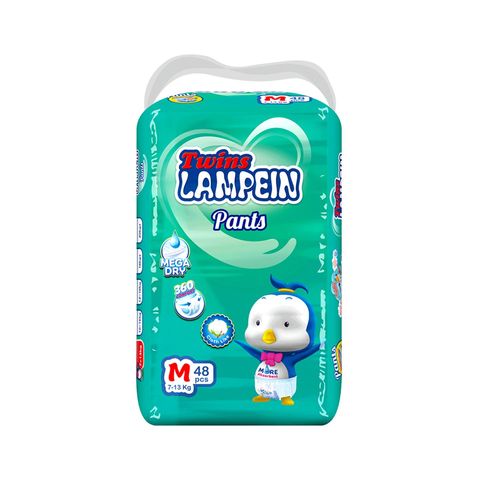 Twins Lampein Baby Pants (Medium) 48 Pieces